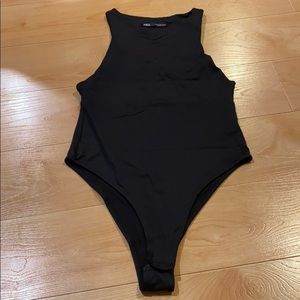 Zara black bodysuit